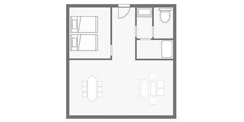 房间布局图|和歌山串本美居温泉度假酒店