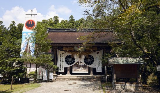 Kumano Miyama, famous as a World Heritage Site